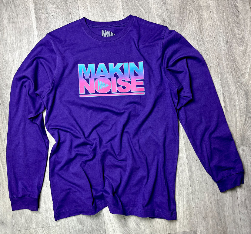 Purple Makin Noise Long Sleeve